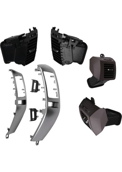 Toyota Land Cruiser Prado LC120 2003-2009 Lexus GX470 2003-2009 Için Gösterge Paneli Havalandırma Menfezi Klima Çıkış Izgarası (Yurt Dışından) fiyatları