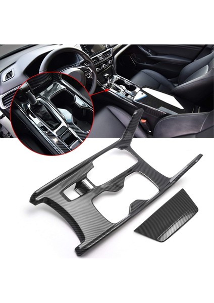 Honda 10. Nesil Accord Için Orta Konsol Paneli Dekoratif Kapağı Vites Çerçevesi Vites Paneli Dekoratif Yaması (Yurt Dışından) indirimleri
