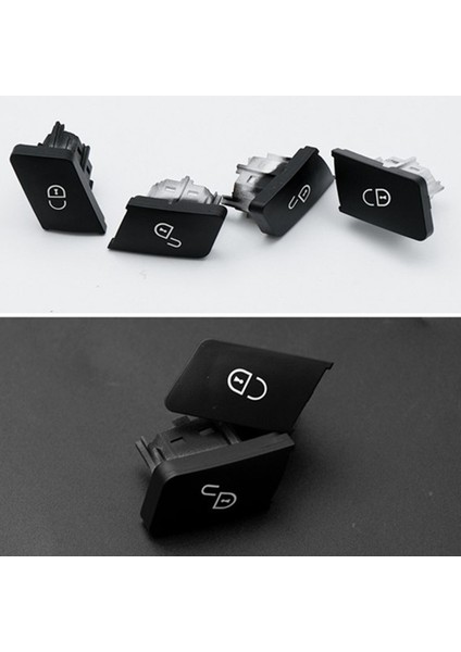 Mercedes-Benz C-Serisi E-Serisi Glk W204 W212 W166 W176 (Sol) Için Araç Kapı Kilidi Anahtarı Düğmesi (Yurt Dışından) modelleri