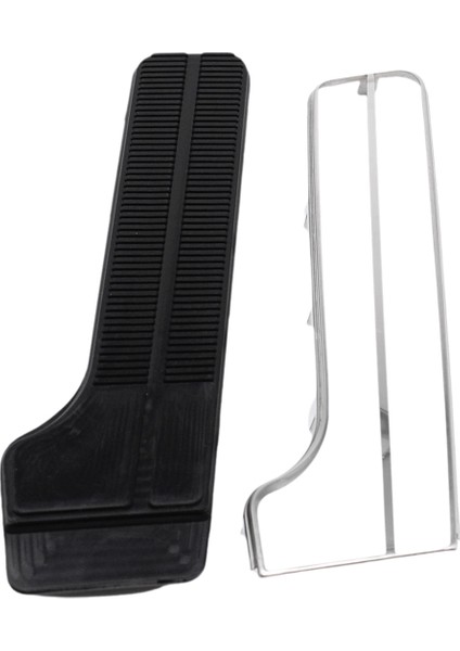 Chevelle Impala El Camino 1965-70 Gmc Pickup Kamyon Için Süs Çerçeveli Gaz Pedalı Pedi ve Kauçuk Gaz Pedalı Pedi (Yurt Dışından) fiyatları