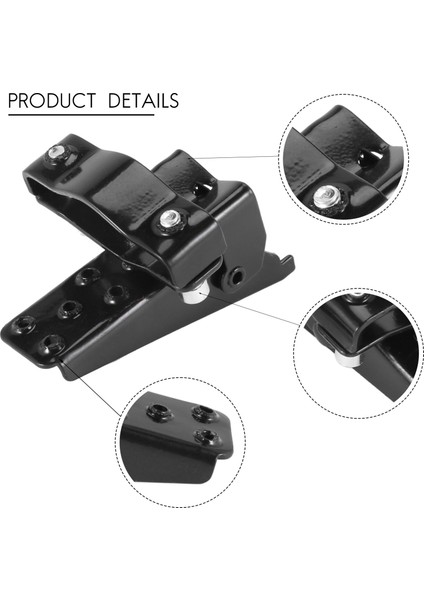 Yeni 1 Çift Siyah Çelik Motosiklet Bisiklet Aksesuarları Çerçeve Ayak Pedalı Katlanır Özel Tasarım Boyut Mm-30 mm (Yurt Dışından) indirimleri