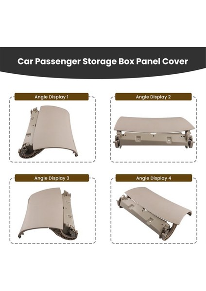 Toyota Inno 2006-2015 Gösterge Paneli Eldiven Kutusu Üst Panel Kapağı Bej Rengi Için Lhd Yolcu Saklama Kutusu Paneli 55440-0K040-A0 (Yurt Dışından) modelleri
