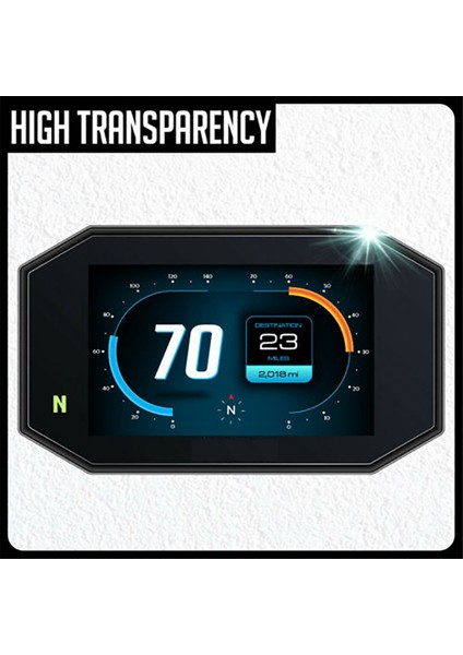 Motosiklet Ekran Koruyucu Etiket Enstrüman Filmi (Yurt Dışından) fırsatları