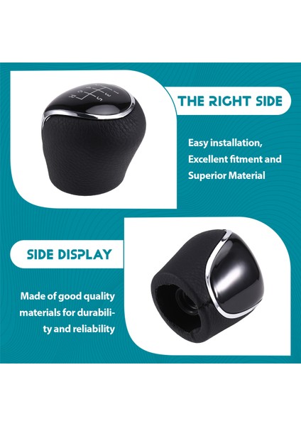 Ford C-Max Focus Mk2 Mk3 Kuga Galaxy Mondeo Araba Aksesuarları Için 6 Hızlı Vites Topuzu Vites Kolu Başlığı (Yurt Dışından) indirimleri