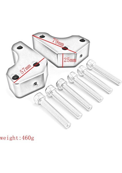 Kawasaki Silver Için Gidon Yükseltici Ped Gidon Yükseltici (Yurt Dışından) indirimleri