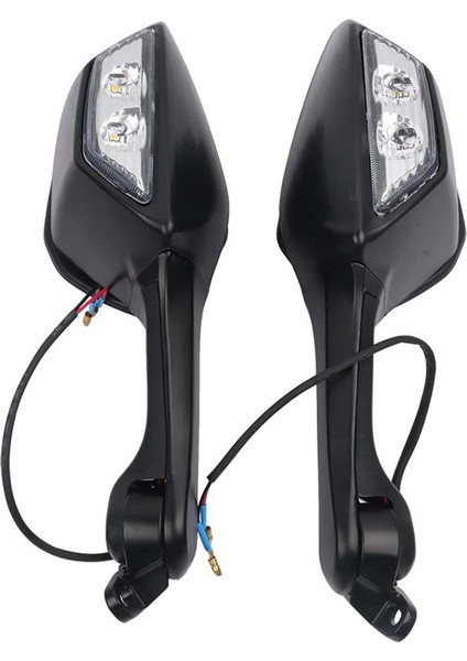 Kawasaki Ninja 400 650 ZX-10R ZX10R Için LED Dönüş Sinyal Lambalı Motosiklet Dikiz Aynaları (Yurt Dışından) fiyatları