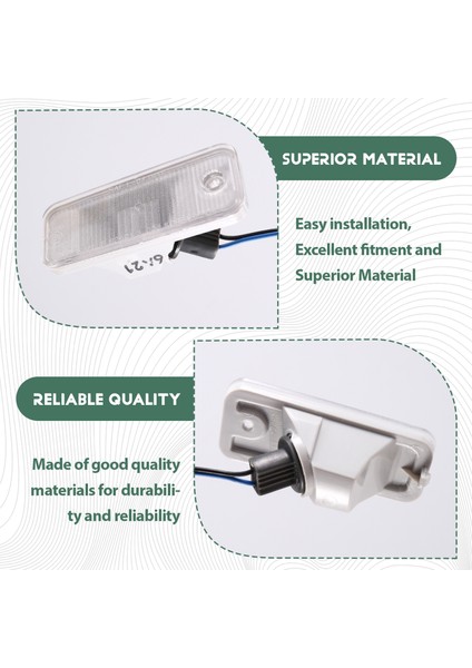 Kia Rondo, Carens Için 92501-3L000 Arka Plaka Lambası Grubu (Yurt Dışından) indirimleri