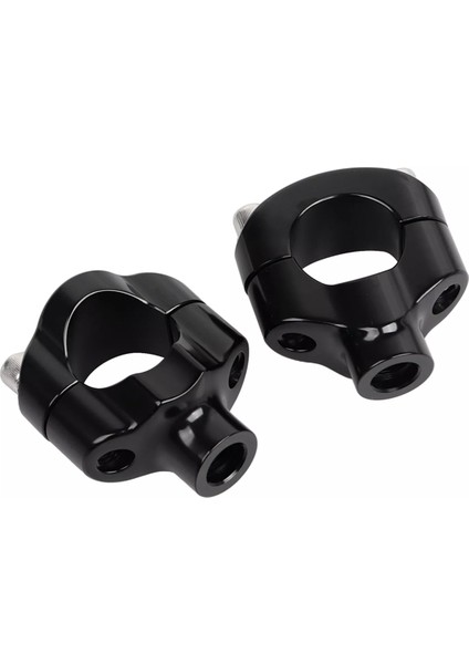 Harley Için 1,5 Inçlik Gidon Yükseltici Kelepçesi 1-1/4 Inç Yükseklik Kiti (Yurt Dışından)