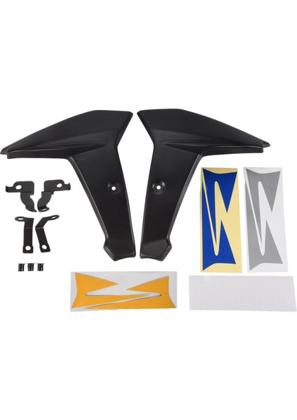 Yamaha MT09 FZ09 FJ09 MT09 Fz-09 Fj-09 2014 2015 2016 Için Motosiklet Radyatör Yan Panel Koruyucu Kapak Kaplaması (Yurt Dışından)