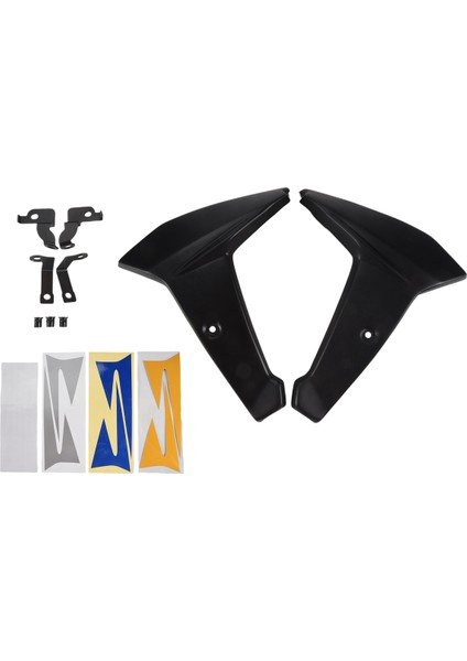 Yamaha MT09 FZ09 FJ09 MT09 Fz-09 Fj-09 2014 2015 2016 Için Motosiklet Radyatör Yan Panel Koruyucu Kapak Kaplaması (Yurt Dışından) fiyatları
