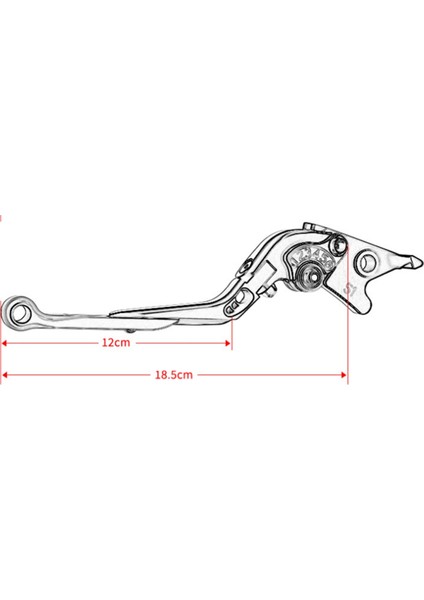 Yamaha Için Motosiklet Park Freni Kolu Katlanır Fren Kolu (Yurt Dışından) indirimleri