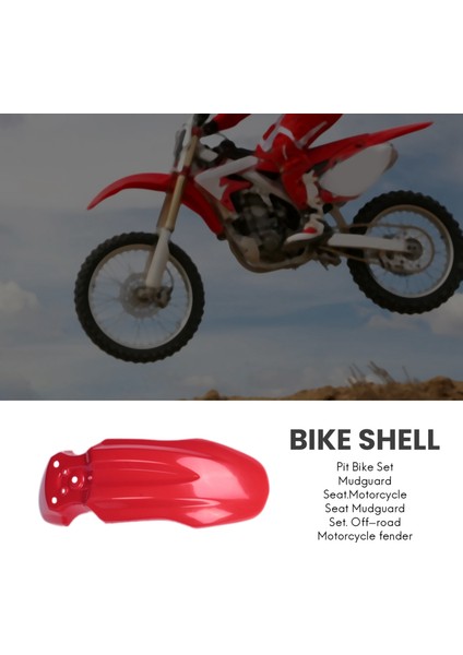 8 Adet 50CC, 110CC, 125CC, 140CC Plastik 4 Zamanlı CRF50 Pit Off-Road Bisiklet Seti Çamurluk ve Koltuk - Motosiklet Motosiklet Kendin Yap Kitleri Kırmızı (Yurt Dışından) indirimleri