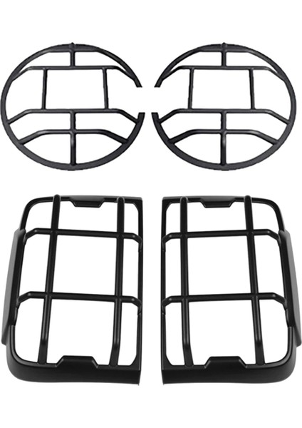 Gwm Great Wall Tank 300 2021-2024 Için Araba Far Kapağı + Arka Lamba Kapağı Kiti Arka Fren Lambası Çerçevesi (Yurt Dışından)