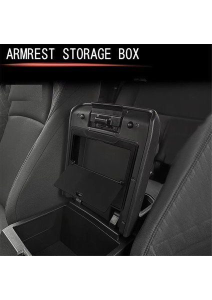 Toyota Tacoma 2024 Için Yüksek Kaliteli Araç Kol Dayama Kutusu Kapağı Gizli Saklama Kutusu Orta Konsol Gizlilik Saklama Kutusu (Yurt Dışından) fiyatları