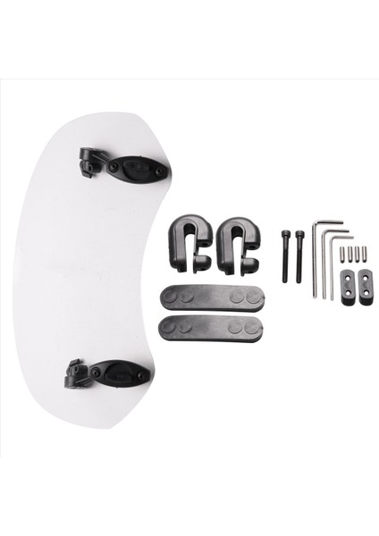 Şeffaf Renkli Evrensel Motosiklet Ayarlanabilir Rüzgar Siperi Uzatma Rüzgarlık Rüzgarlık 28,5X12X21CM (Yurt Dışından) fiyatları