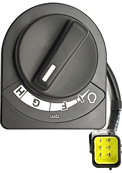 Volvo Ekskavatör 120, 140, 210, 240, 290, 360, 460BD Için Vites Anahtarı Gaz Kelebeği Düğmesi (Yurt Dışından)