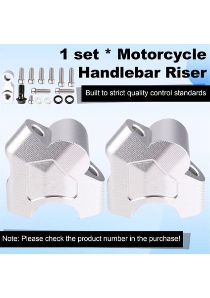 Cfmoto Silver Motosiklet Aksesuarları Gidon Yükseltici (Yurt Dışından) indirimleri