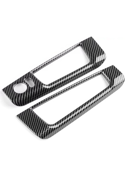 Karbon Fiber Rhd Araba Dikiz Aynası Ayar Penceresi Düğmesi Anahtarı Çıkartması Fiat 500 Abarth 595 695 2008-2023 (Yurt Dışından)