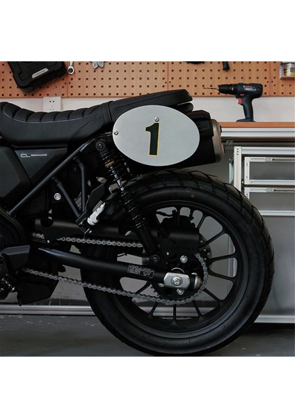 Scrambler 400X Siyah Motosiklet Yarışma Plakası (Yurt Dışından) fiyatları