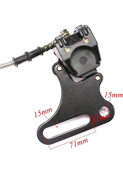 125CC 140CC Scooter, Atv, Gokart ve Atv Için 15MM Motosiklet Arka Disk Fren Tertibatı Kaliper Silindiri (Yurt Dışından) indirimleri