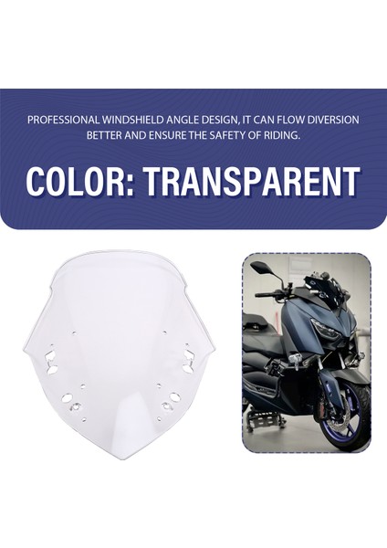 Motosiklet Ön Cam Kalkanı Deflektörü Gri (Yurt Dışından) indirimleri