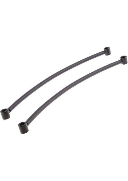 Harley Cruiser Cafe Bobber Için Arka Çamurluk Rayı Destek Braketi Montaj Tutucu Çifti - Siyah (Yurt Dışından)