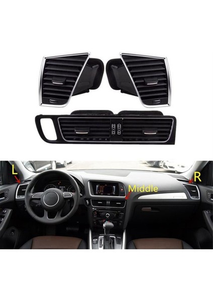 Audi Q5 Otomobil Parçaları Için 1 Takım Klima Havalandırma Tertibatı Ön Klima Havalandırması 8R1820951 8R1820901 8R1820902 (Yurt Dışından) modelleri