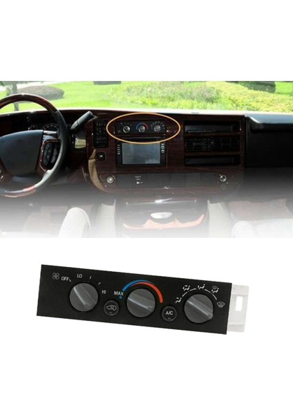 Chevy Gmc Yukon 1996-2000 Için Araç Klima Isıtıcı Kontrol Paneli 16231175 9378815 Klima Ayar Paneli (Yurt Dışından) indirimleri