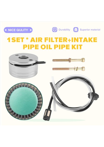 47CC 49CC Super Pocket,b Için 42MM Hava Filtresi Giriş Borusu Yağ Borusu Kiti (Yurt Dışından) fırsatları
