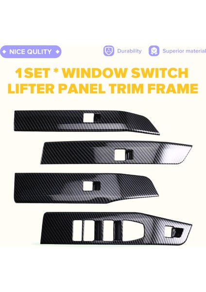 Bmw X3 G48 G45 2025- Için Araba Cam Anahtarı Kaldırma Paneli Döşeme Çerçevesi Kapak Çıkartması Iç Aksesuarlar (Yurt Dışından) fırsatları