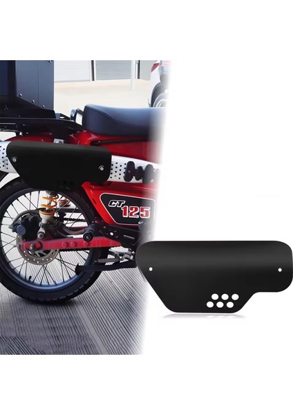 Hunter Cub CT125 Için Motosiklet Egzoz Isı Kalkanı Koruyucusu (Yurt Dışından) modelleri