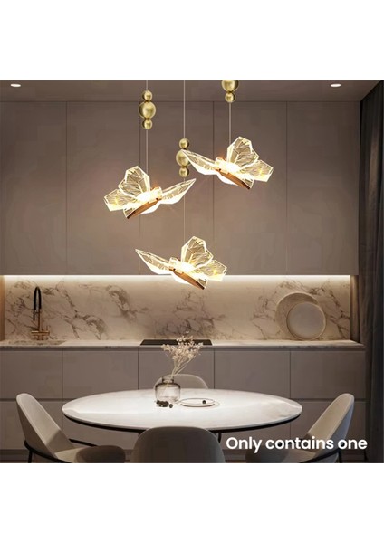 Kelebek LED Avize Iskandinav Iç Mekan Aydınlatma Ev Yemek Masası (Yurt Dışından) fırsatları