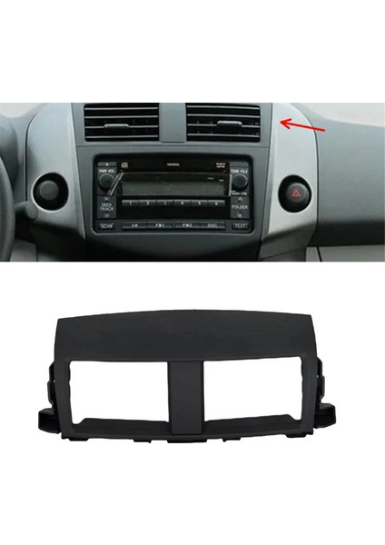 Toyota Rav4 2006-2012 Lhd Için Araba Aksesuarları A/c Klima Çıkış Çerçevesi Havalandırma Menfezi Paneli Kapağı (Yurt Dışından) modelleri