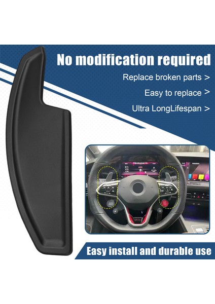 Volkswagen Golf 8 Mk8 Touareg Passat Sharan 2021-2023 Için Özel Direksiyon Simidi Vites Değiştirme Kapağı (Yurt Dışından) indirimleri