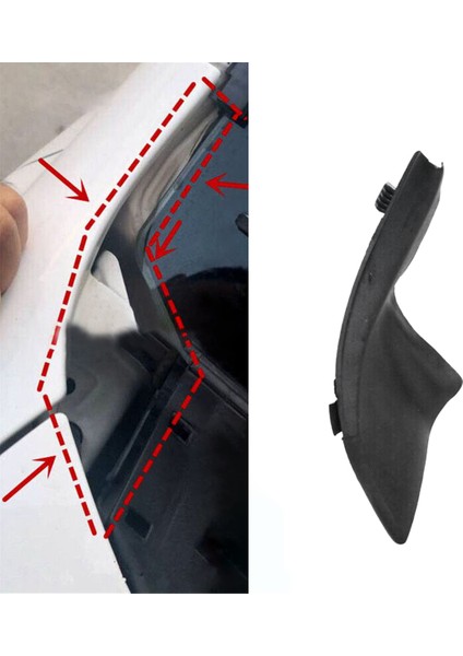 Toyota Land Cruiser Prado LC150 2010-2017 Için 1 Çift Araba Ön Cam Silecek Plakası Kaplaması 53867-0G010 53866-0G010 (Yurt Dışından) modelleri