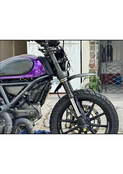 Ducati Scrambler 400 Sixty2 SCRAMBLER400 Scrambler 800 2016-2023 Çamurluk Için Motosiklet Ön Çamurluğu (Yurt Dışından) fiyatları