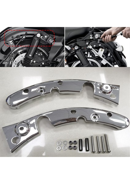 Harley Touring Electra Street Road Glide 2009-2013 Için Arka Çamurluk Destek Kapakları (Yurt Dışından) fiyatları