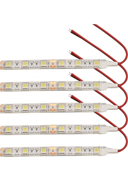 5 Adet 10 cm Su Geçirmez Beyaz 5050 LED Şerit Işıklar Dc 12V Karavan Tekne Araba (Yurt Dışından) indirimleri