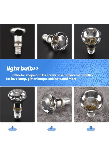 Yedek Lav Lambası E14 R39 30W Spot Vidalı Ampul Şeffaf Reflektörlü Spot Ampuller Lav Akkor 1 Adet (Yurt Dışından) fırsatları