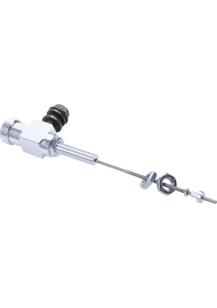 Motosiklet Hidrolik Debriyaj Ana Silindiri Fren Pompası M10X1.25MM Alüminyum Gümüş (Yurt Dışından)