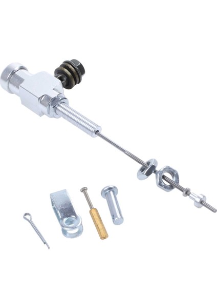Motosiklet Hidrolik Debriyaj Ana Silindiri Fren Pompası M10X1.25MM Alüminyum Gümüş (Yurt Dışından) modelleri