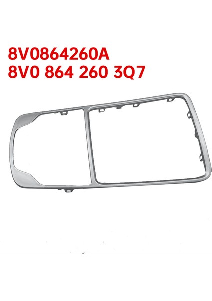 Audi A3 8V S3 2014-2019 Ön Konsol Çevre Paneli 8V0 864 260 3q7 Için Krom Vites Topuzu Çerçeve Kaplaması 8V0864260A (Yurt Dışından) fırsatları