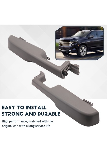 12472876 Chevy Suburban Tahoe Gmc Yukon Escalade Avalanche 1999-2006 Için Sol ve Sağ Ön Kapı Kol Dayama Kolu (Yurt Dışından) indirimleri