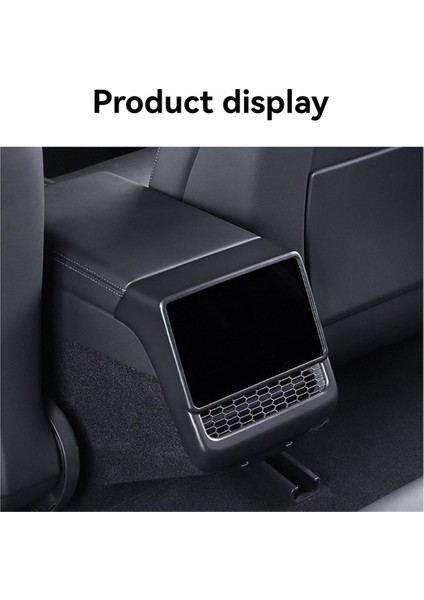 Tesla Model 3/y Abs Siyah Iç Aksesuarlar Arka Hava Çıkışı Trim Koruyucu Kapak Model 3 Highland Dekor Parçaları Lhd (Yurt Dışından) modelleri