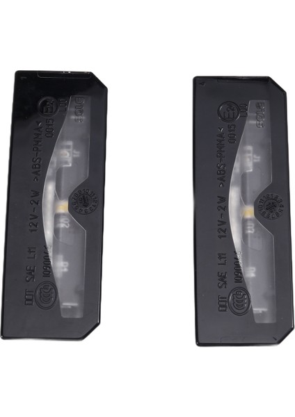 LR025837 Land Rover Evoque Için 2 Adet Araç Arka Plaka Lambası (Yurt Dışından)