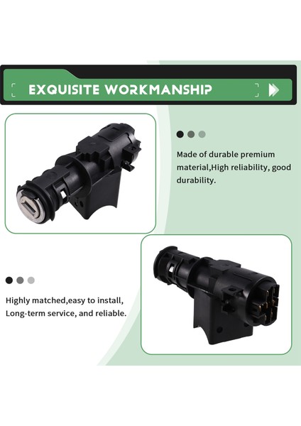 Fiat Uno Ponto 51831900 Lhd Için 2 Anahtarlı Araç Kontak Kilidi Silindir Anahtarı (Yurt Dışından) indirimleri