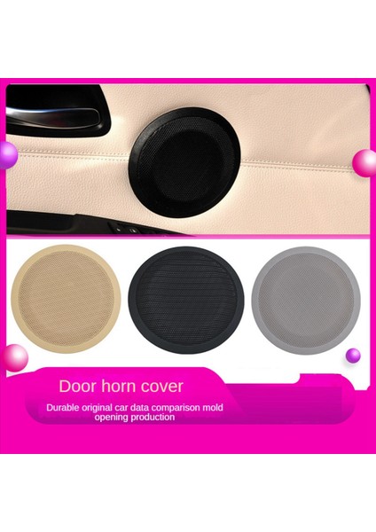 Bmw 3 Serisi E90 E91 X1 E84 316 318 320 325 Araç Ön Arka Kapı Hoparlör Kapağı Ses Kornası Kılıfı Bej Rengi (Yurt Dışından) fırsatları