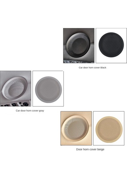 Bmw 3 Serisi E90 E91 X1 E84 316 318 320 325 Araç Ön Arka Kapı Hoparlör Kapağı Ses Kornası Kılıfı Bej Rengi (Yurt Dışından) indirimleri