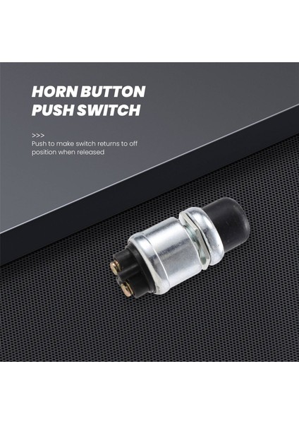 Ağır Hizmet Tipi Su Geçirmez Araba Tekne Kornası Motor Çalıştırma Anlık Anahtarı Basmalı Düğme (Yurt Dışından) fiyatları