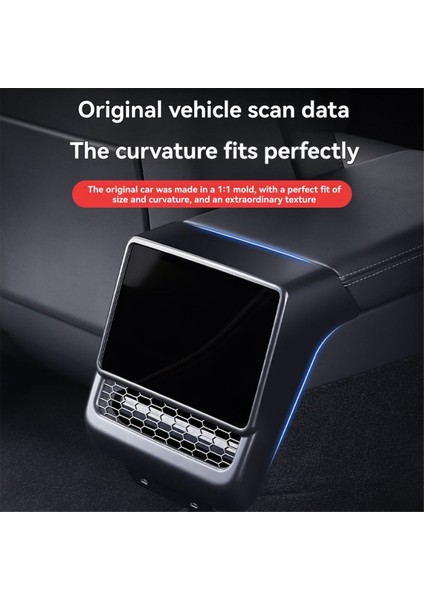 Tesla Model 3/y Abs Siyah Iç Aksesuarlar Arka Hava Çıkışı Trim Koruyucu Kapak Model 3 Highland Dekor Parçaları Lhd (Yurt Dışından) fırsatları